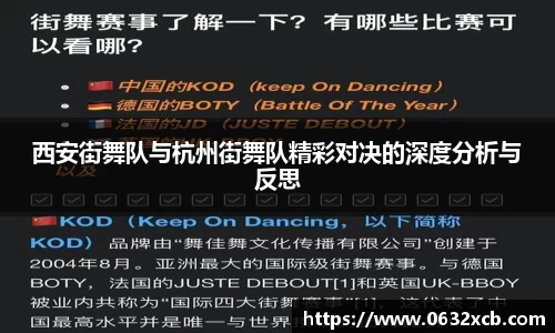 西安街舞队与杭州街舞队精彩对决的深度分析与反思